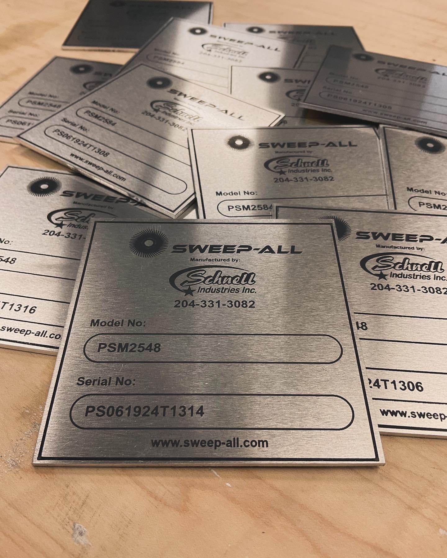 Stainless Steel/Aluminum Identification Plates