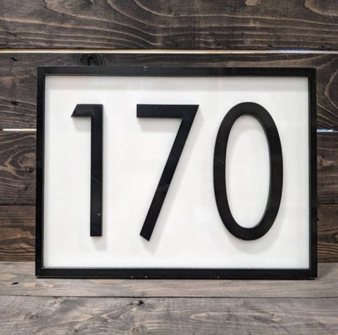 Acrylic House Number