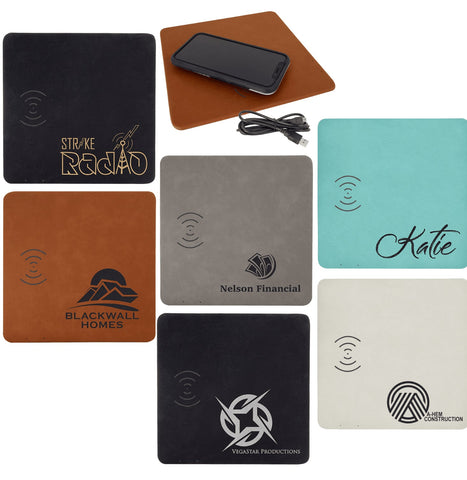 Leatherette Phone Charging Mat