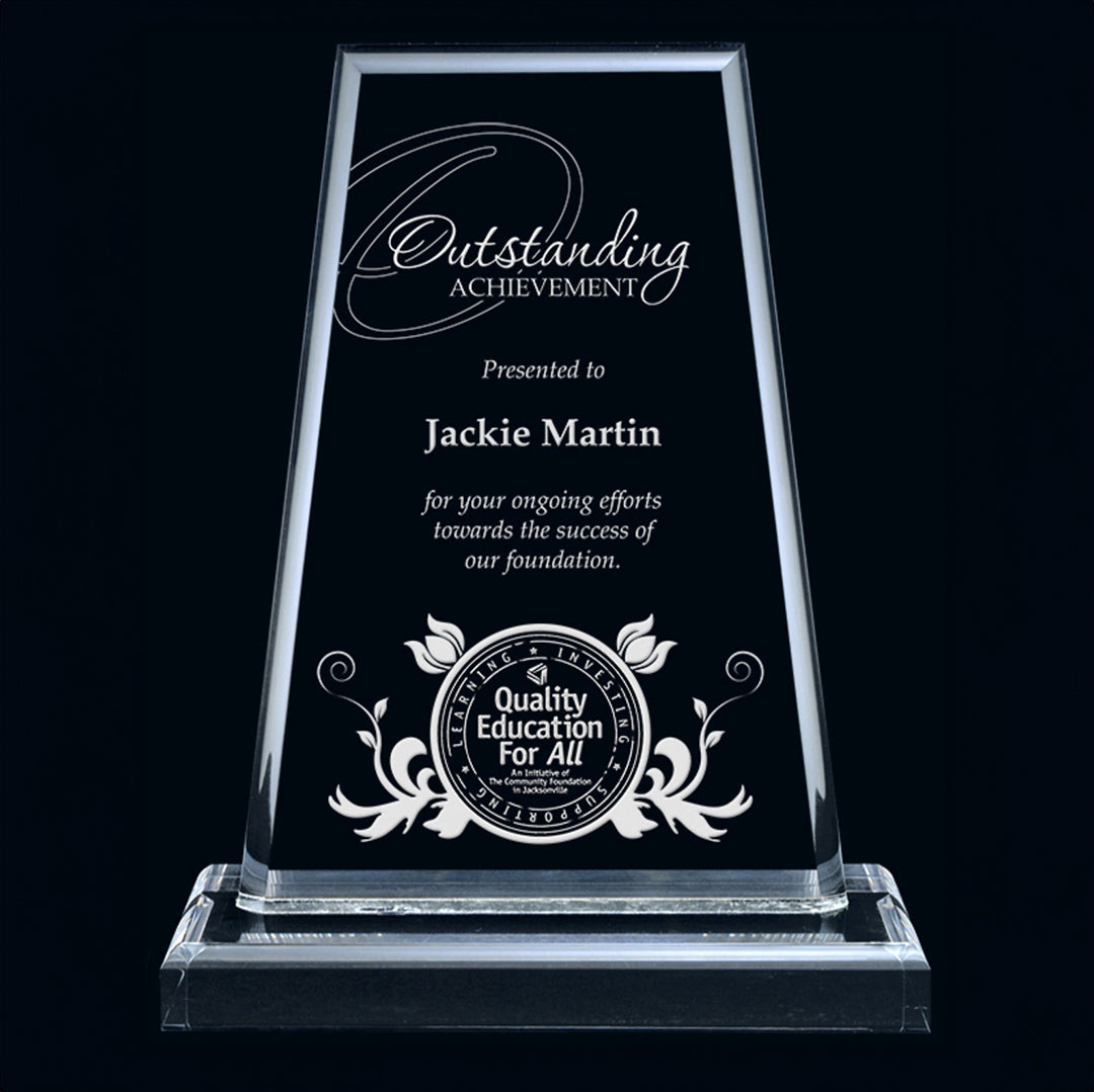 Acrylic Clear Montrose Award