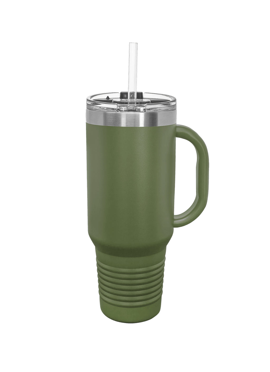 40 oz Travel Mug w/Straw