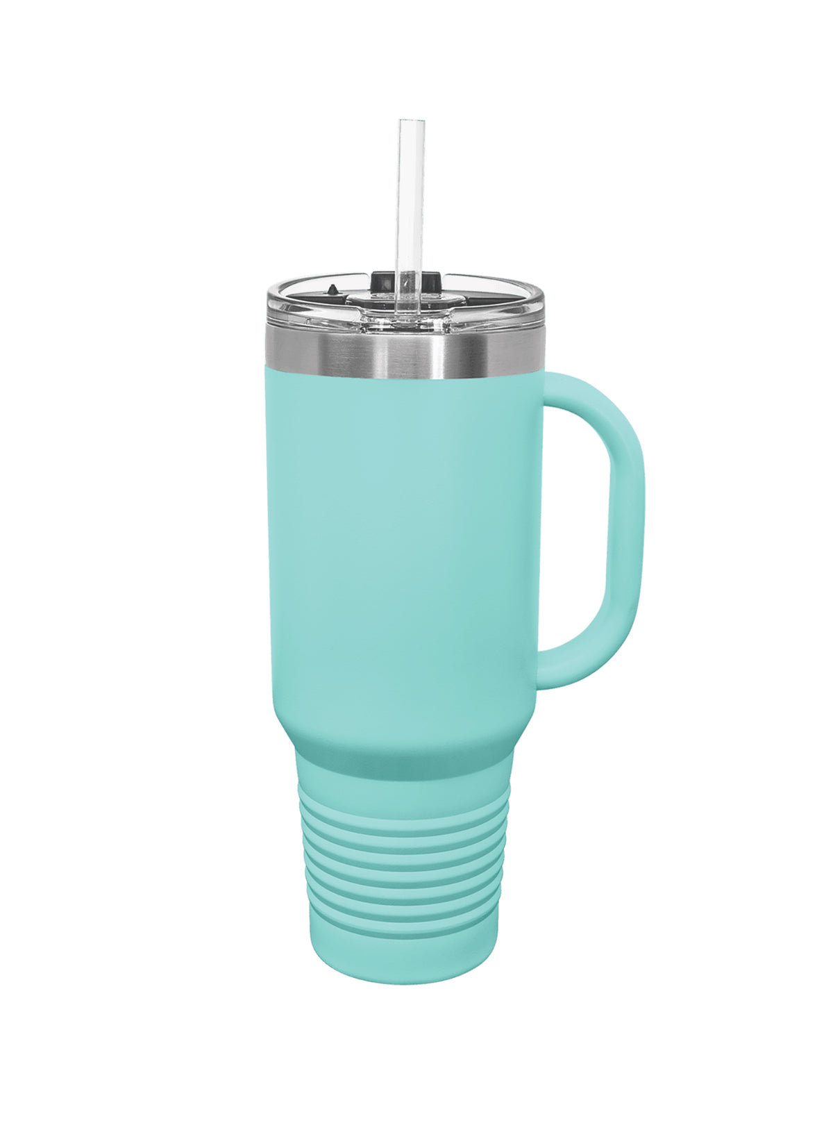 40 oz Travel Mug w/Straw